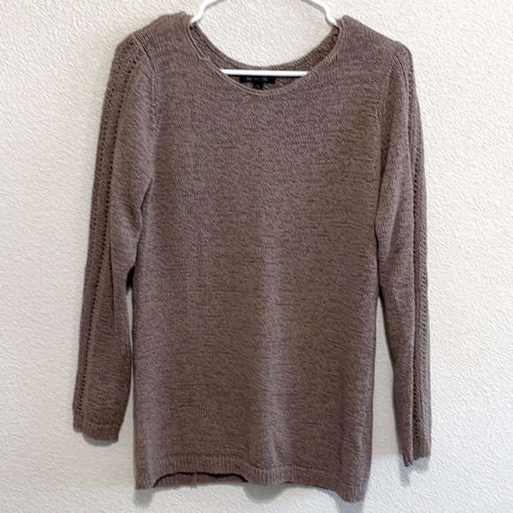 Rachel Zoe Tan Knit Sweater Size S - Picture 1 of 14